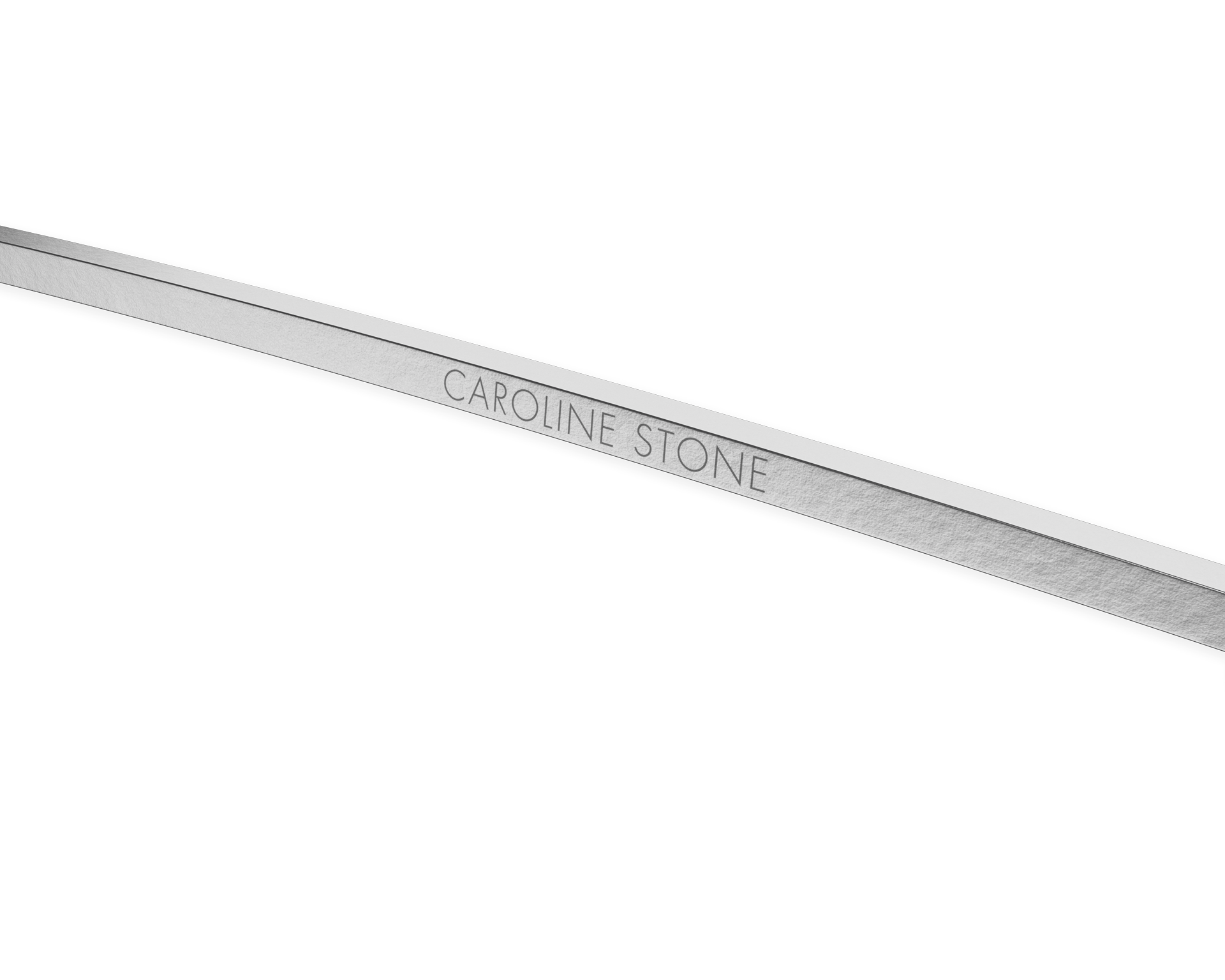 Custom name personalisation on LINDBERG thintanium titanium glasses temple