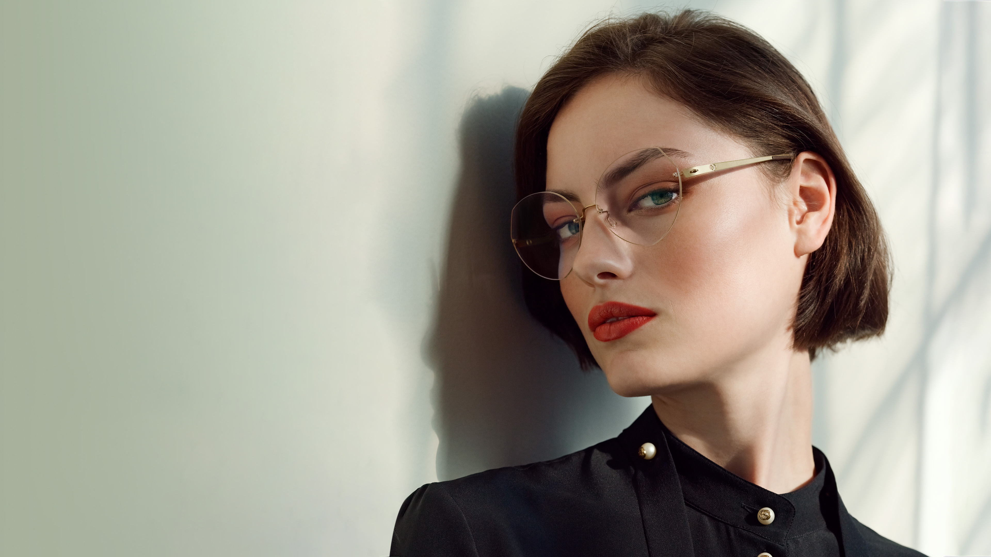 rimless eyeglass frames for women