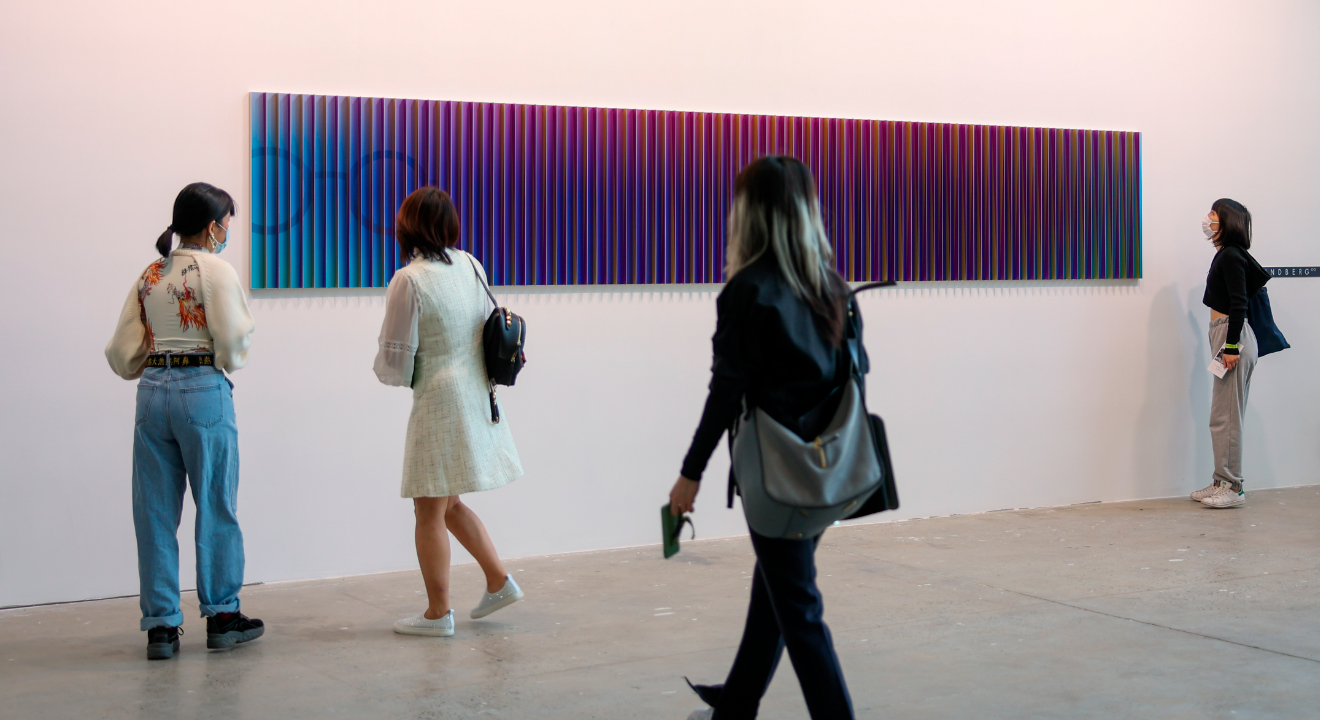 LINDBERG colour scale art exhibition at West Bund Art and Design Festival 2020