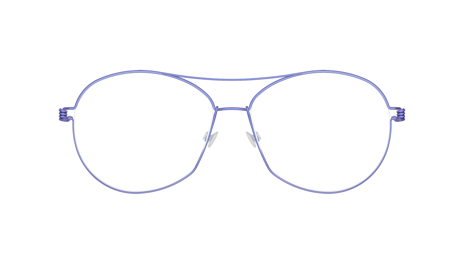 LINDBERG rim model Coco 77 titanium double bar glasses in purple