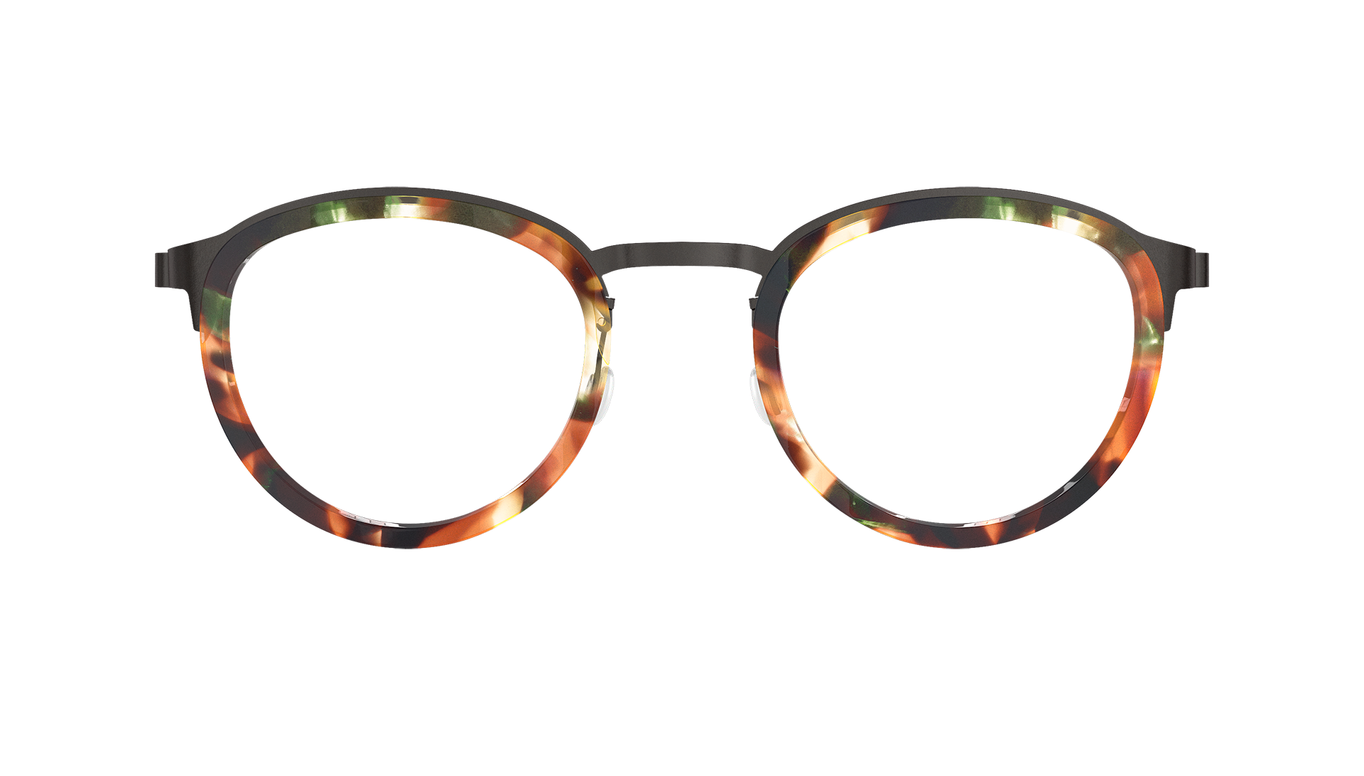 LINDBERG mof Model 4509 K261 tortoise framed glasses with interchangeable sunglass lenses