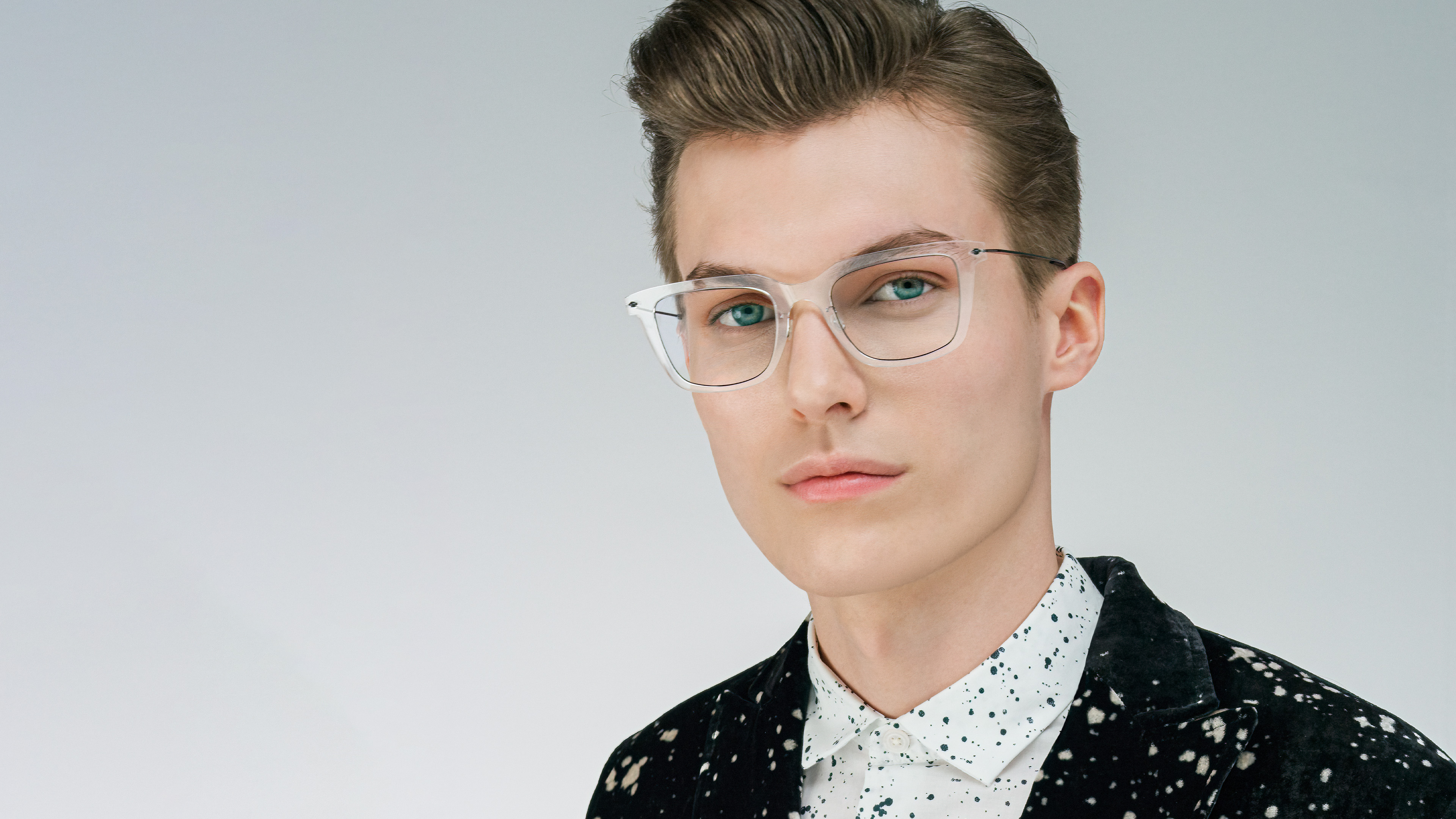 thin glasses frames mens